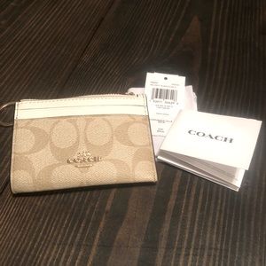 COACH mini skinny ID case (NEW)